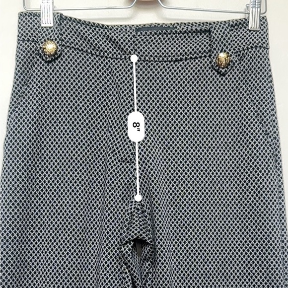 Truth by Republic Wide Leg Dress Pants Black White Size 6 - Picture 11 of 13